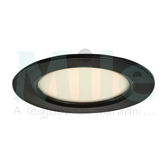 LED álmennyezeti lámpatest kerek süllyesztett falonkívüli 1x 3W 230V AC 200lm 3000K IP20 25000h Shaun2 RÁBALUX