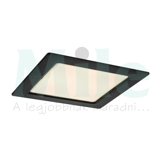 LED álmennyezeti lámpatest négyzet süllyesztett falonkívüli 1x 12W 230V AC 800lm 3000K IP20 25000h Shaun2 RÁBALUX