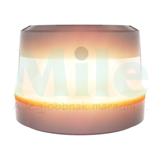 LED elkadásjelző vészjelző mágneses DGT3,0-platform 4W 9V-elemes DC IP54 LEDguardian LEDSL105 OSRAM