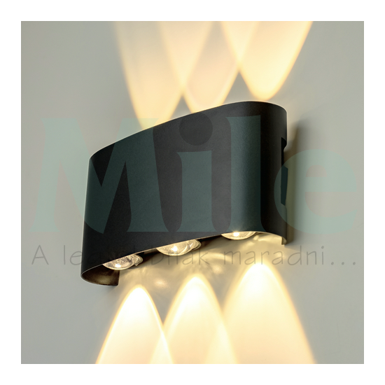 LED fali lámpatest falonkívüli 1x 6W 220-240V AC 470lm 4000K IP65 10000h Modee
