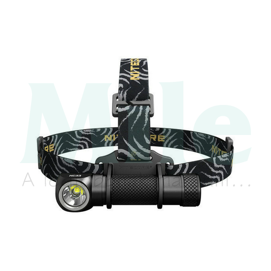 LED fejlámpa 1000lm 8750cd 187m 18650 1x tölthető akku teleppel IPX8 alumínium HC33 NITECORE