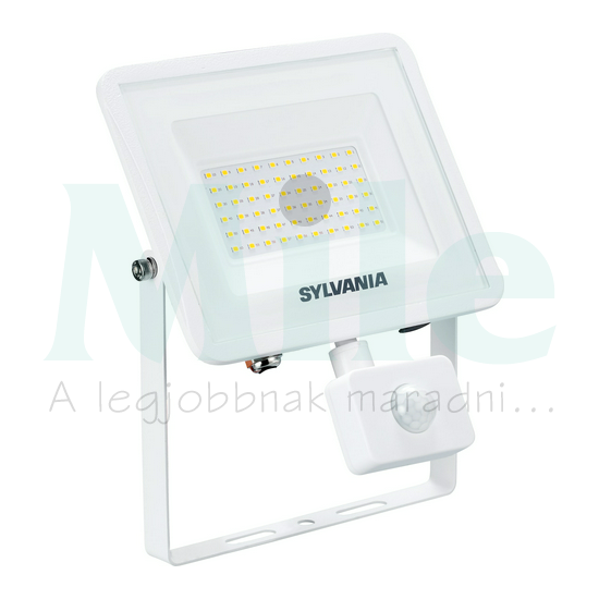 LED fényvető mozgásérzékelős 4650lm LED 46W-WW 3000K+mozg. érz. fehér IP54 SYLVANIA 50143