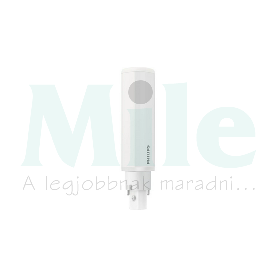 LED kompakt fénycső 2P egyfejű cső 6.9W- G24d-2 770lm 4000K 120° 220-240V fehér 30000h CorePro LED PLC 6.9W 840 2P G24d-2 Philips