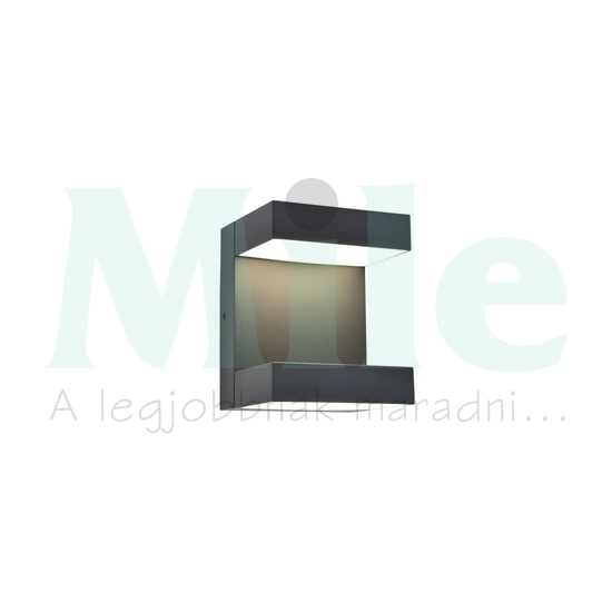 LED kültéri fali lámpatest falonkívüli 1x 13W 220-240V AC 1000lm 3000-4000K IP65 TWISTO LUTEC