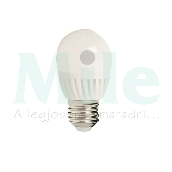 LED lámpa G45 gömb 8W- 60W E27 800lm 840 220-240V AC 17500h 210° 4000K BILO HI 8W E27-NW KANLUX