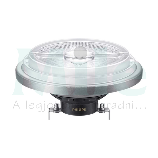 LED lámpa tükrös AR111 10.8W- G53 620lm 3200cd 3000K 24° MASTER LEDspot ExpertColor AR111 Philips