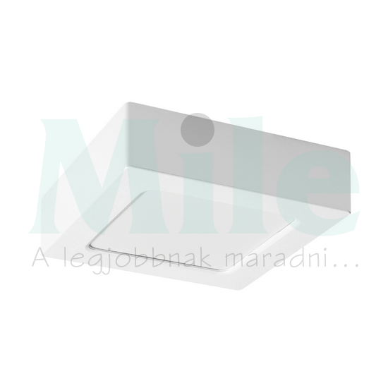 LED mennyezeti lámpatest négyzet süllyesztett falonkívüli 1x 7W 230V AC 680lm 3000K IP20 20000h Shaun2 RÁBALUX