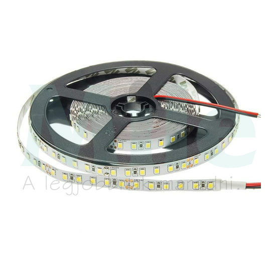 LED szalag 5m öntapadó 9.6W/m 120db/m 1200lm/m fehér-fényű 24V DC 4500K IP20 8mm OPTONICA