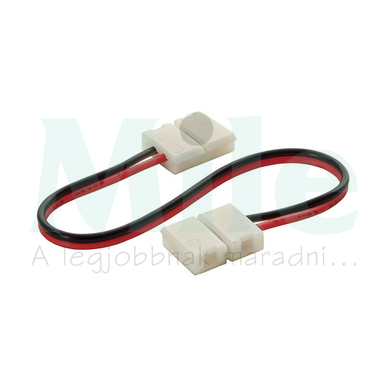 LED szalag csatlakozó 2P 12VAC/DC csatl/vez/csatl 16x12x5mm  CONNECTOR 8-CPC KANLUX