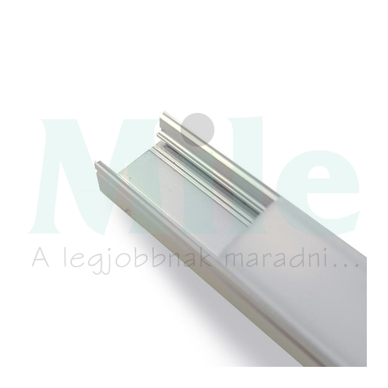 LED szalag profil készlet alumínium 17x9x2020mm +fedél  Modee