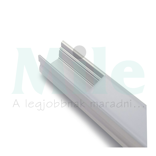 LED szalag profil készlet alumínium 17x15x2020mm +fedél  Modee