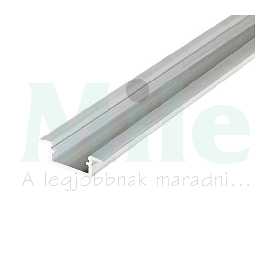 LED szalag profil alumínium 21,3x6,6x2000mm süllyeszthető PROFILO K 2M KANLUX