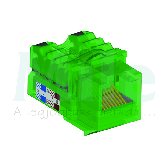 Logus90 adatcsatlakozó dugalj betét UTP RJ45 8(8) Cat5 süllyesztett bepattintás Elko EP
