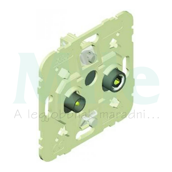 Logus90 antenna aljzat TV-R csillagpontos süllyesztett 2x végzáró 1dB/860MHz Elko EP