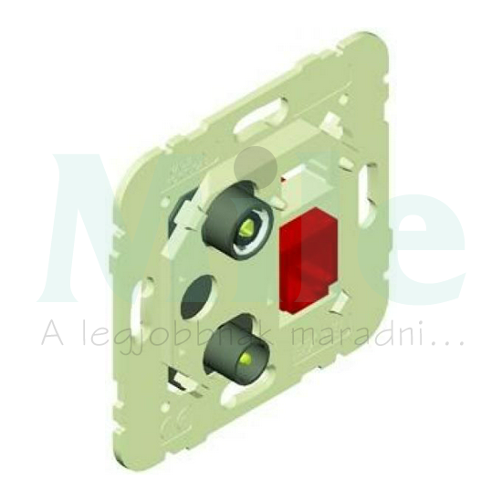 Logus90 antenna + UTP aljzat TV-R-RJ45 Cat6  csillagpontos süllyesztett 3x átmenő Elko EP