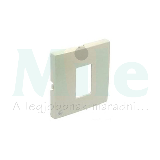 Logus90 fedlap RJ45 adatcsatlakozóhoz műanyag krém címketartóval Elko EP