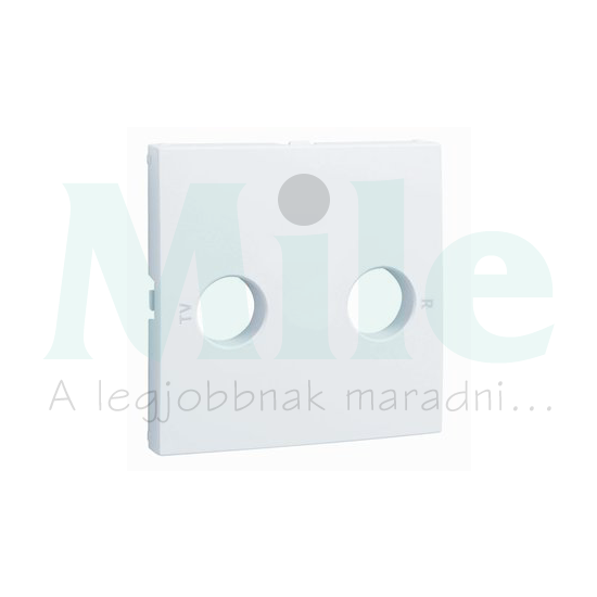 Logus90 fedlap TV-R fehér IP20 műanyag Elko EP