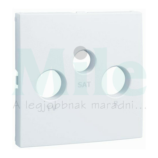 Logus90 fedlap TV-R-SAT fehér IP20 műanyag Elko EP