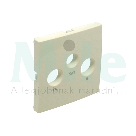 Logus90 fedlap TV-R-SAT krém IP20 műanyag Elko EP