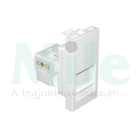 Logus90 telefon csatlakozó betét RJ11  BRANCO Elko EP