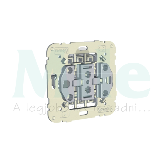 Logus90 101/3 3x1P kapcsoló betét adapterrel süllyesztett rugós 3- billentyű/gomb Elko EP