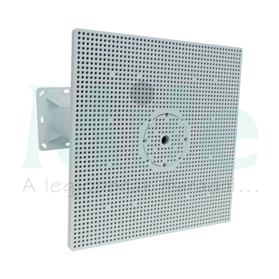 Magasított szerelőlemez hőszigetelésbe 283x283x300mm műanyag 119mm x 119mm x 317.5mm MDZ KOPOS