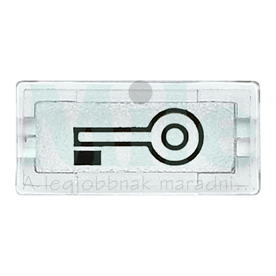 Merten ajtó piktogram szimbólum Schneider