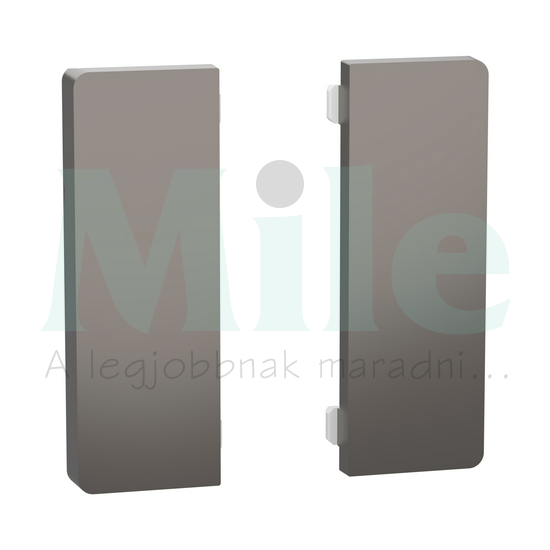 Merten-SD KNX gomblap 2pár=4gomb PB Flex nikkel MTN6192-höz Schneider