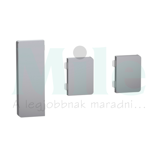 Merten-SD KNX gomblap 3pár=6gomb PB Flex nemesacél MTN6193-hoz Schneider