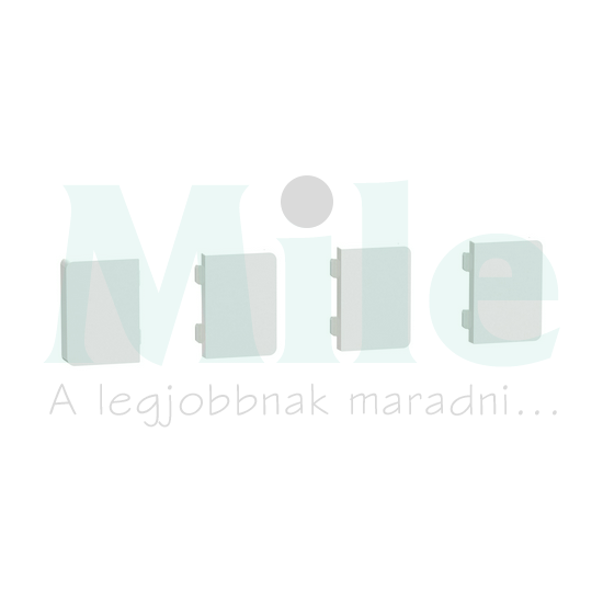 Merten-SD KNX gomblap 4pár=8gomb PB Flex fehér MTN6194-hez Schneider