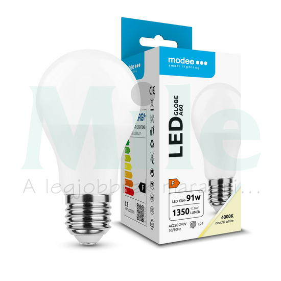 Modee Lighting LED Izzó Globe A60 13W E27 200° 4000K (1350 lumen) ERP