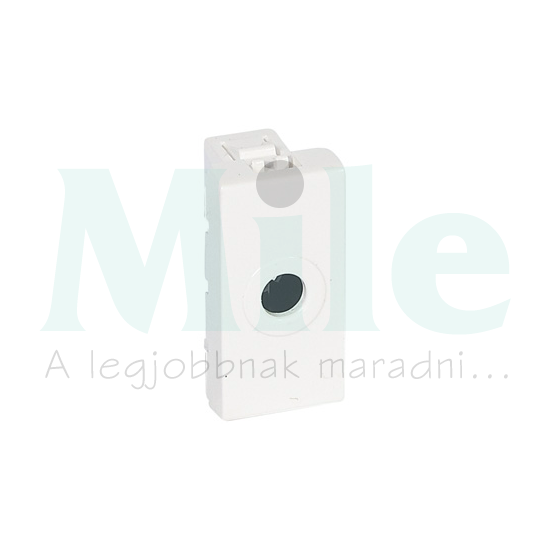 Mosaic kábelkivezető 1M süllyesztett kapocs nélkül műanyag fehér LEGRAND