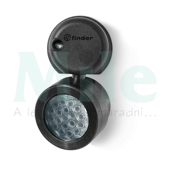 Mozgásérzékelő fényérzékelős 110° PIR 8.6m-érzékelésátmérő 1000W 230V antracit IP40 18.71.8.230.0002 FINDER