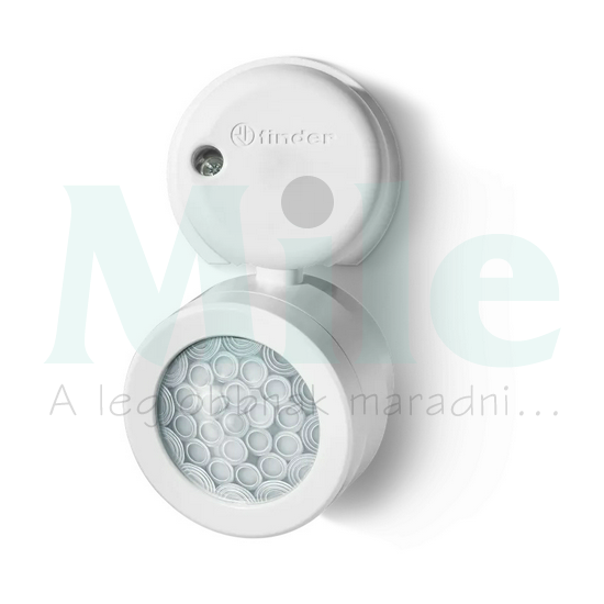 Mozgásérzékelő fényérzékelős 110° PIR 8.6m-érzékelésátmérő 1000W 230V fehér IP40 18.71.8.230.0000 FINDER