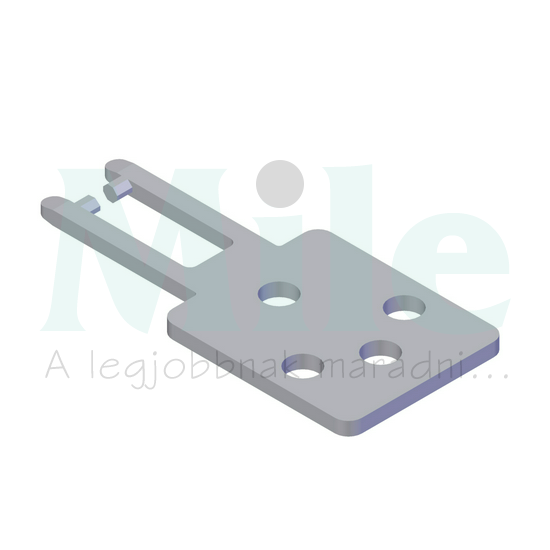 Működtetőkulcs NM.VZ-végálláskapcsolóhoz  M-WS Euchner