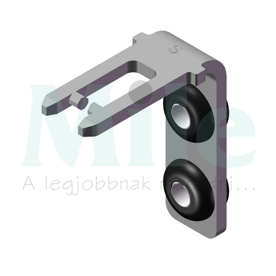 Működtetőkulcs NP/GP/TP-végálláskapcsolóhoz vízszintes szerelésű működtető TP Euchner