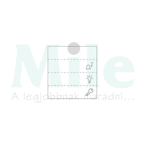 MurevaStyl címkekészlet billentyűhöz 4féle Schneider