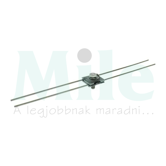 MV-kapocs hatlapfejű csavarral és alátérttel Rd3-10mm acél MMVK 3.5 8.10 SKM8X30 STBLANK DEHN