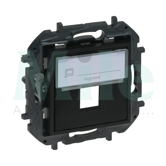 NiloéStep adapter Keystone-betéthez fekete LEGRAND