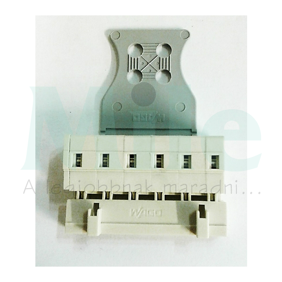 NYÁK csatlakozó kábelvédővel WAGO