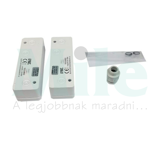 Nyitásérzékelő (reed-relé) 2tengelyű 125x37x28mm IP65 falonkívüli URMET