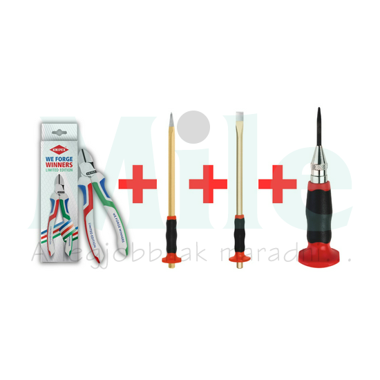 Oldalcsípő fogó foci VB 70 02 160 S8 + Rennsteig automata pontozó 430 230 + Rennsteig laposvéső 361 253 0 + Rennsteig hegyesvéső 361 256 0