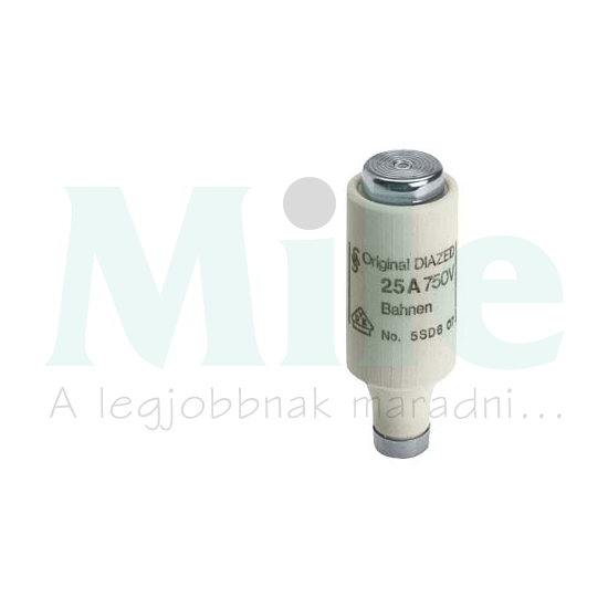 Olvadóbiztosító betét DIAZED DIII 20A gL/gG 750V SENTRON SIEMENS