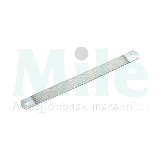 Ónozott rézsodrat 250A M10saru 100mm 50mm2 hajlékony 5.oszt. lapos 28mmx 2.5mm MBJ 50-100-1 ERICO