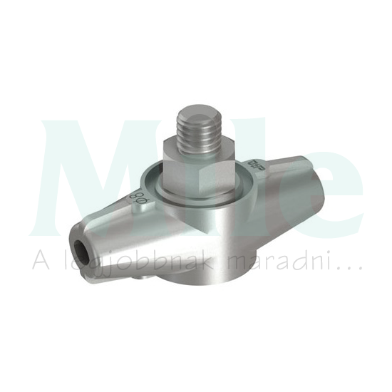 Összekötőkapocs ES Rd8 M10 acél-csavarral hüvelyes csatlakozó cink öntvény VI J.PRÖPSTER