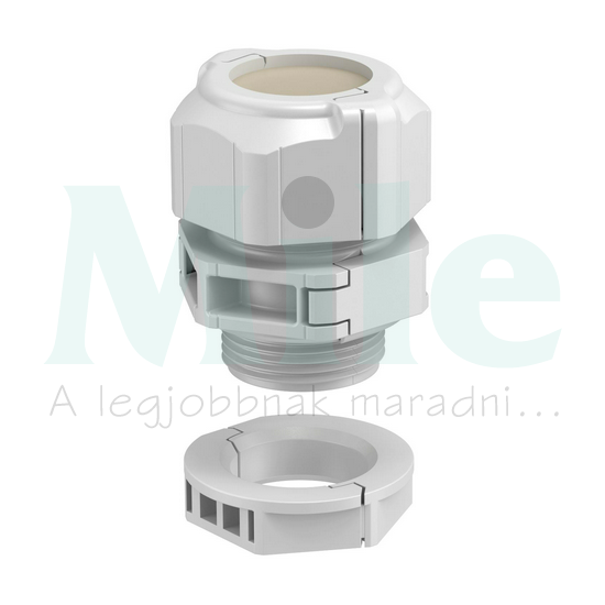 Összepattintható tömszelence M 20 ellenanyával műanyag szürke V-TEC TB20 OBO-BETTERMANN