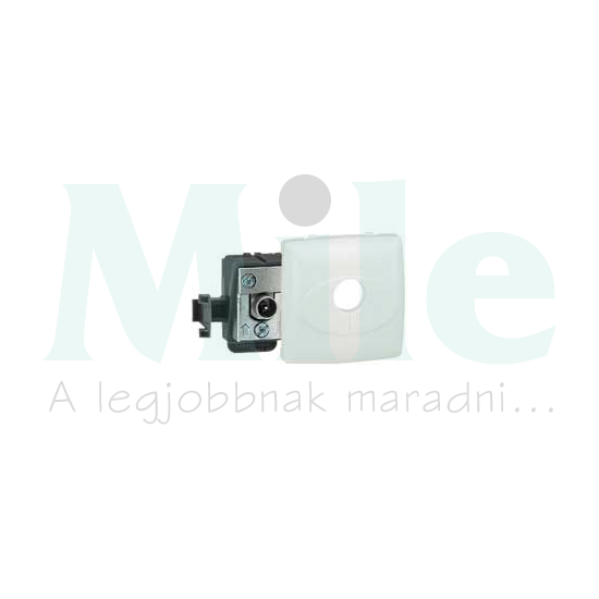 Oteo antenna aljzat modul TV csillagpontos falonkívüli fehér 1-kimenet végzáró 1dB/860MHz LEGRAND