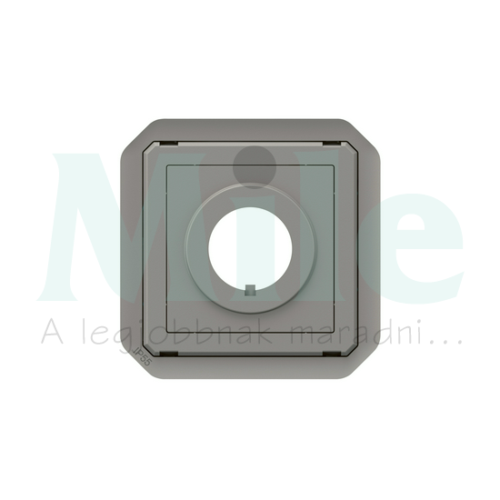 Plexo55 illesztőkeret osmoz adapter szürke LEGRAND