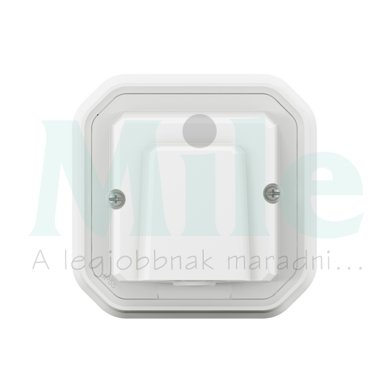 Plexo55 kábelkivezető d5-13mm 16A süllyesztett nyitott fehér LEGRAND