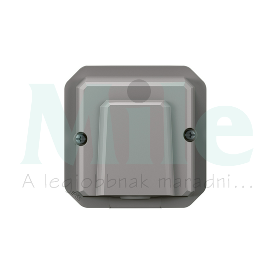 Plexo55 kábelkivezető betét d5-13mm 16A nyitott szürke LEGRAND